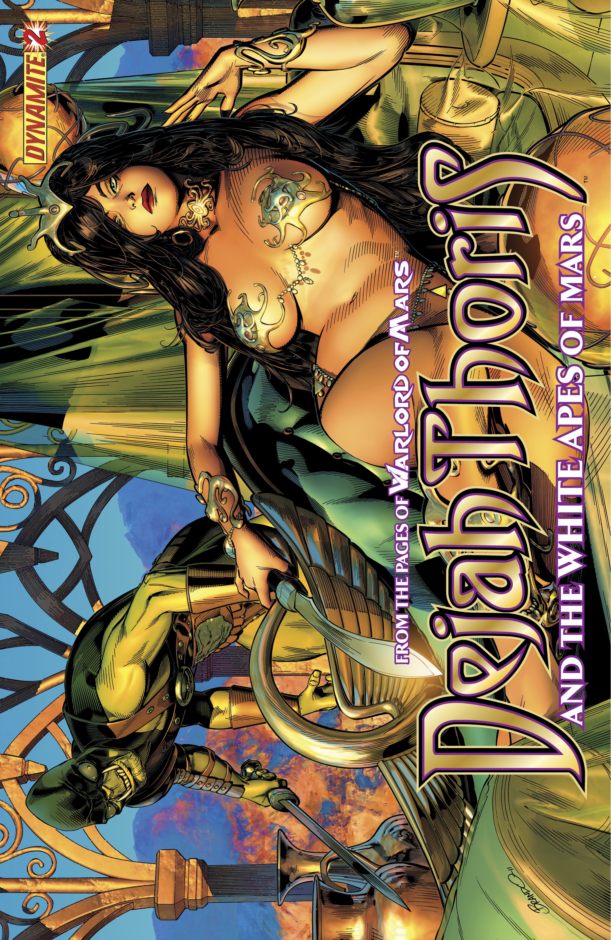 Dejah Thoris & The White Apes Of Mars#2