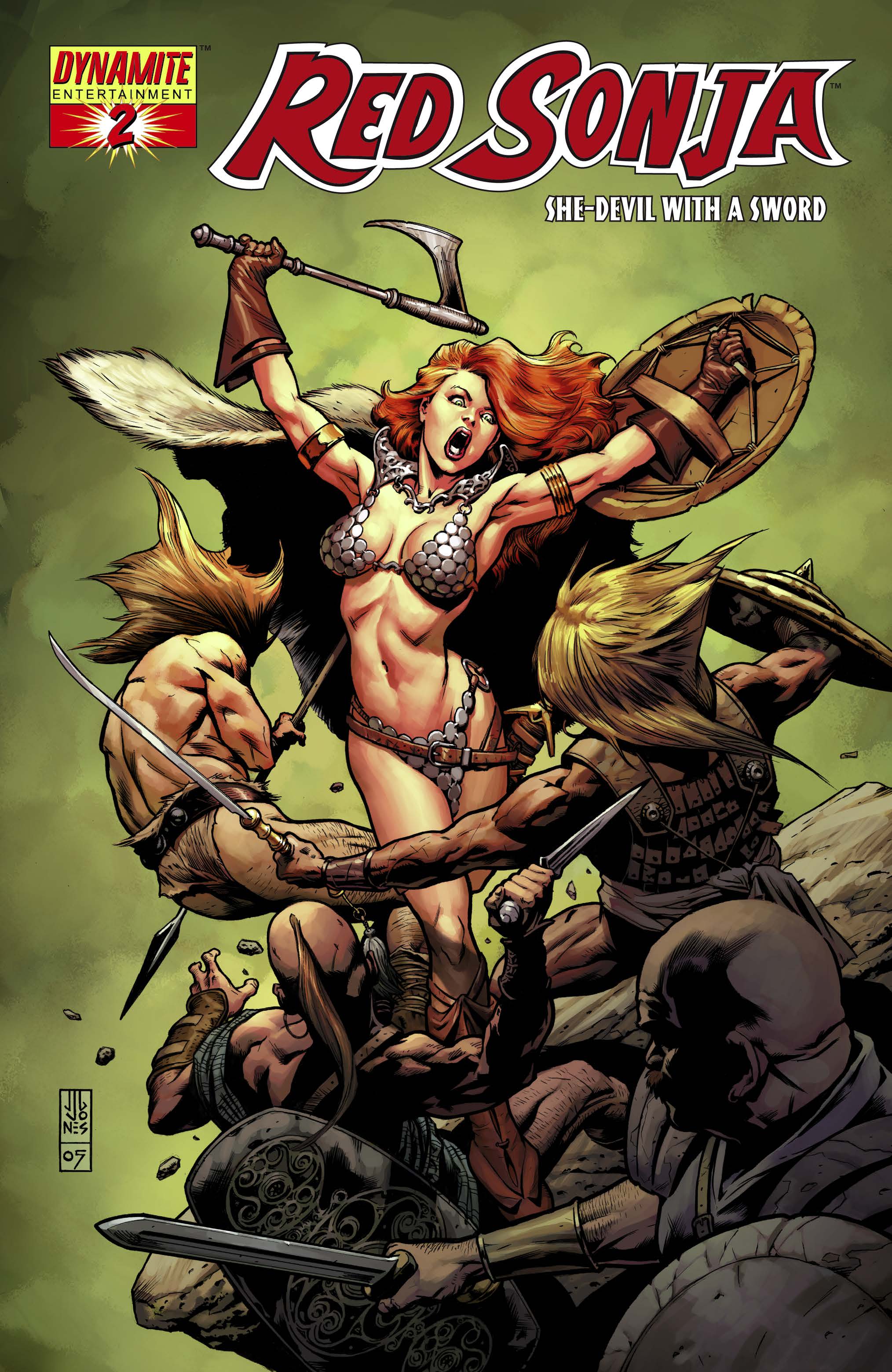 Red Sonja#2 - The Flaming Skulls / Winds of Doom