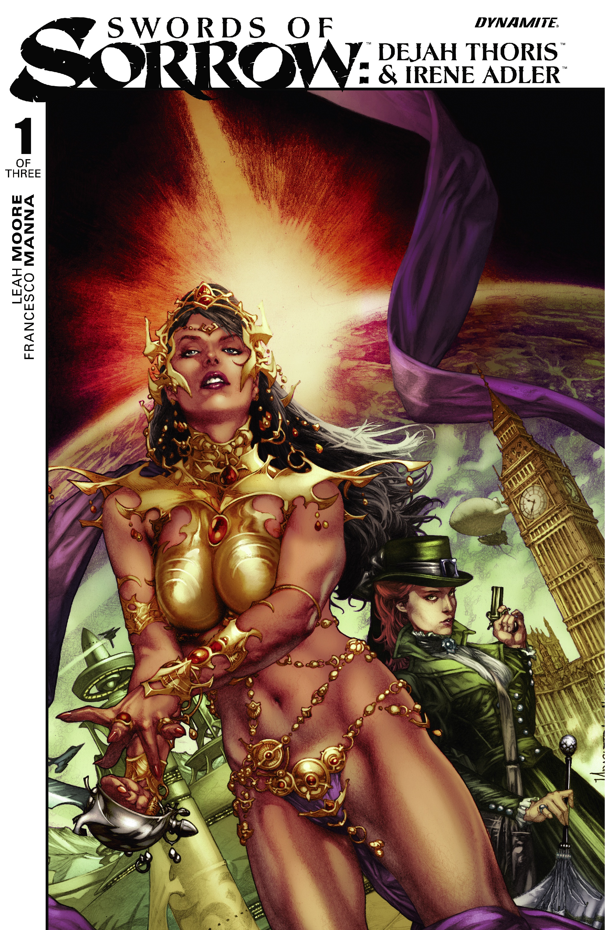 Swords of Sorrow: Dejah Thoris & Irene Adler#1