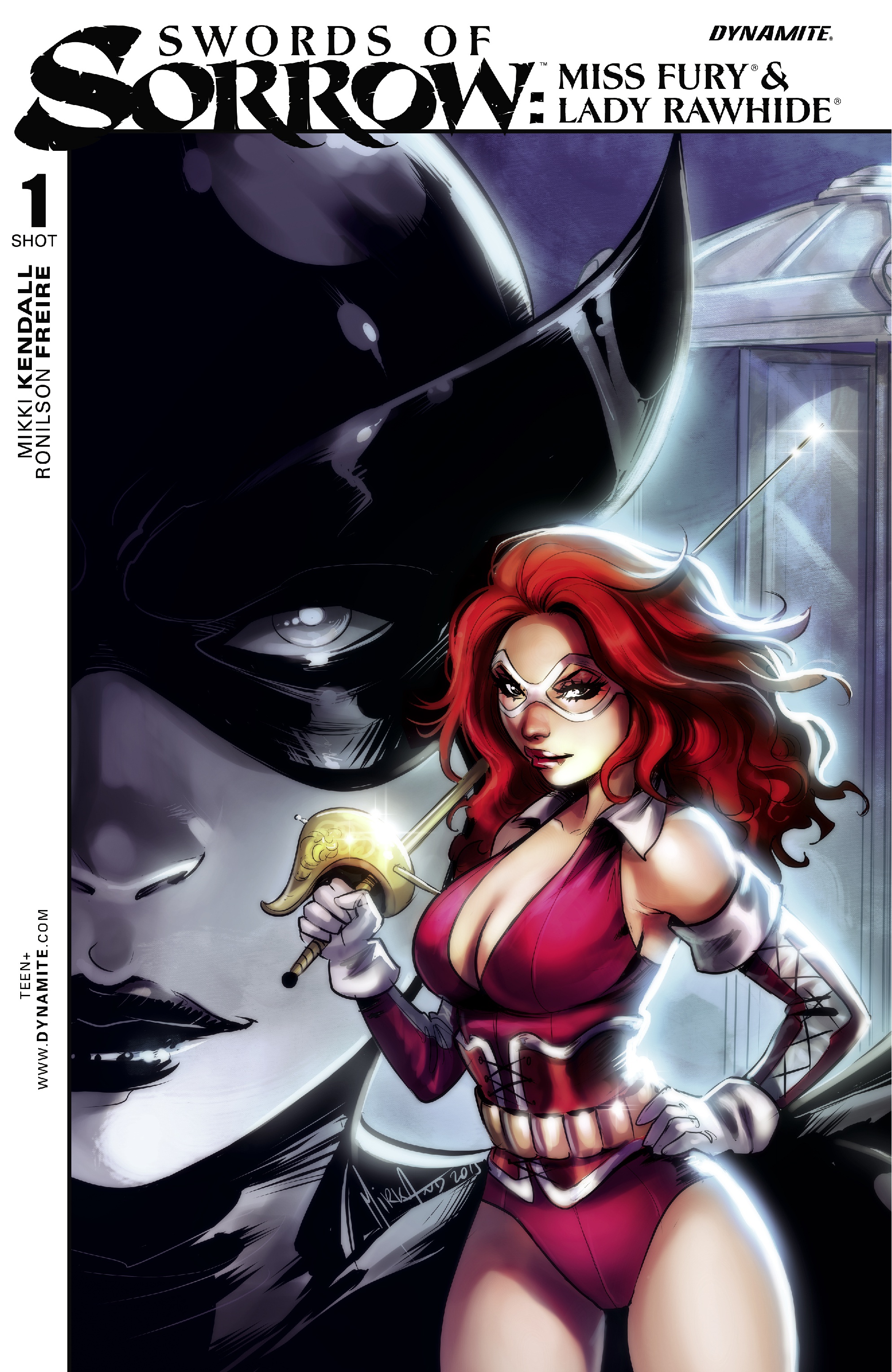 Swords of Sorrow: Miss Fury & Lady Rawhide#1 - Rawhide's Revenge