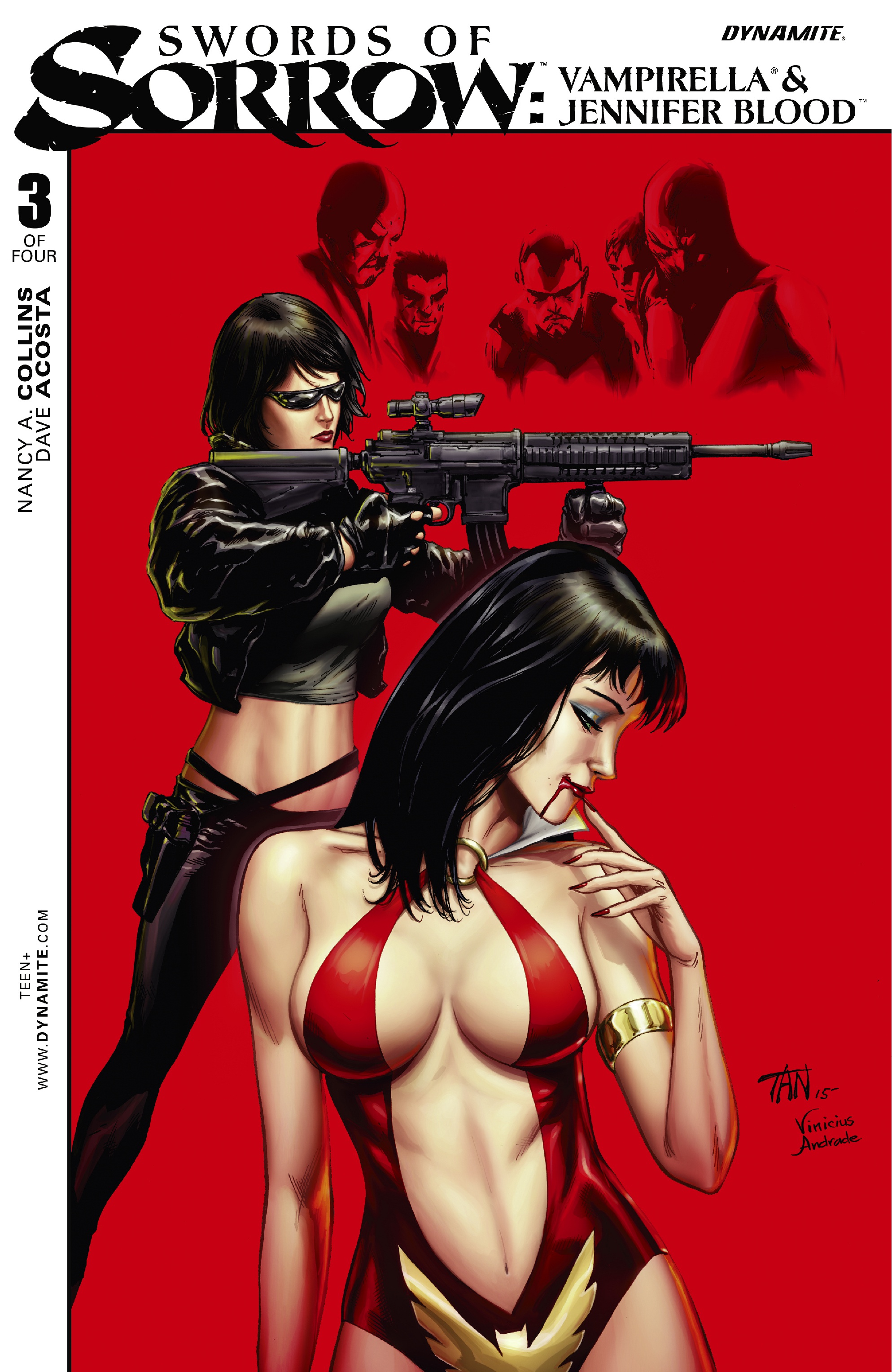 Swords of Sorrow: Vampirella & Jennifer Blood#3 - Cemetery Dance