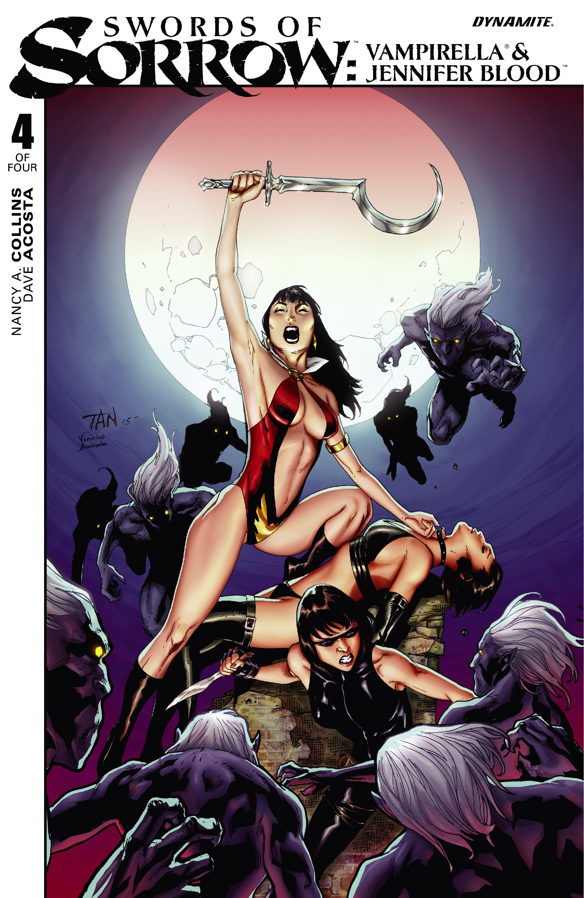 Swords of Sorrow: Vampirella & Jennifer Blood#4 - The Vampire & The Vigilante!