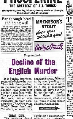 Decline of the English Murder